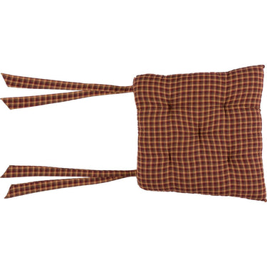 Patriotic Patch Plaid Country Chair Cushion - The Fox Decor